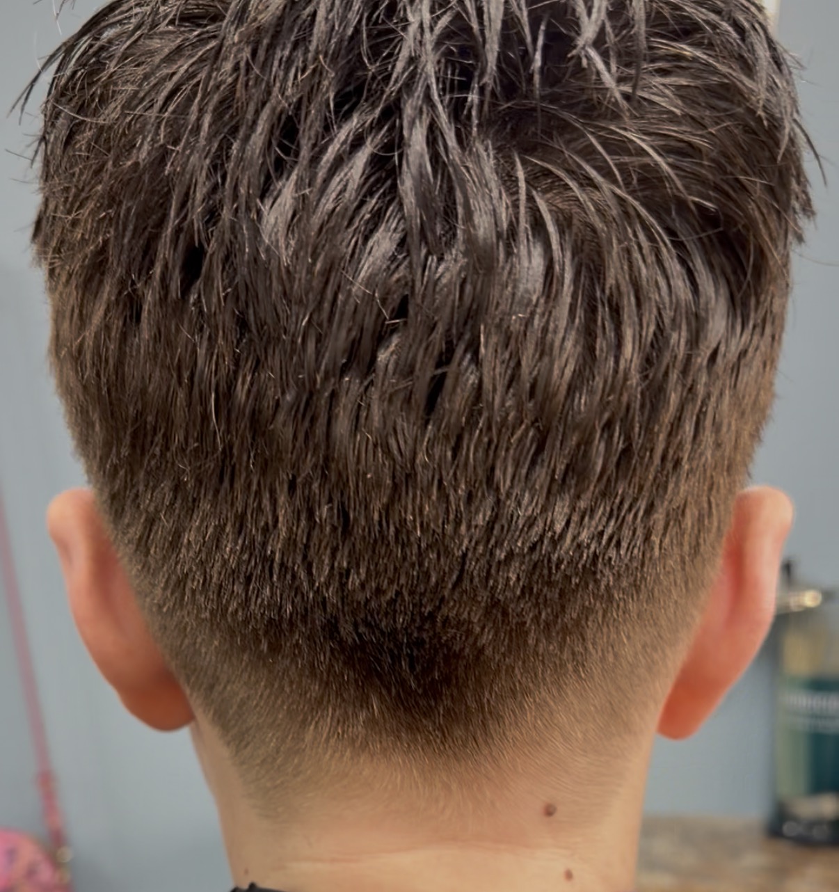 Men's tapered haircut at Favero's Hair Salon