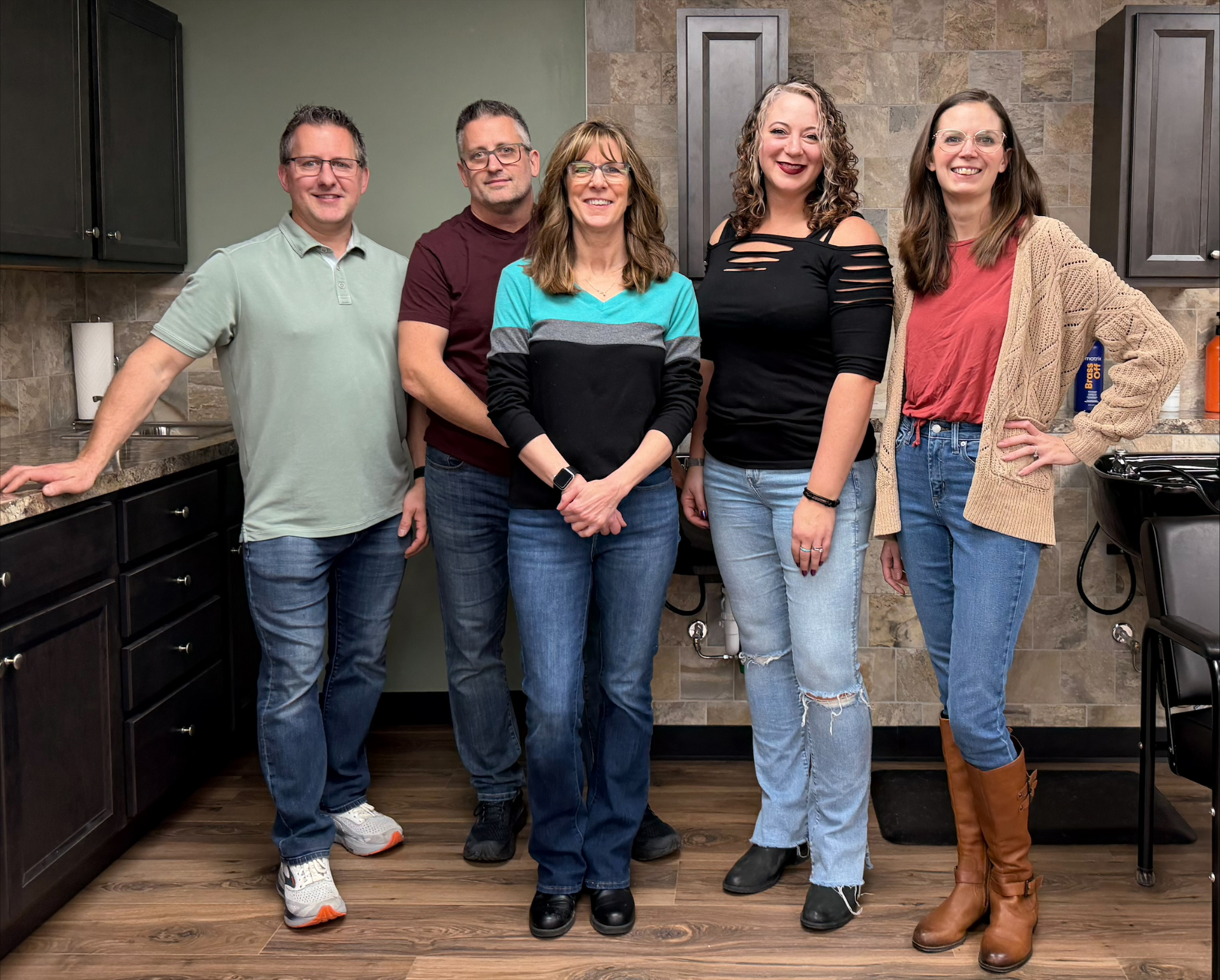 The Favero's Hair Salon team